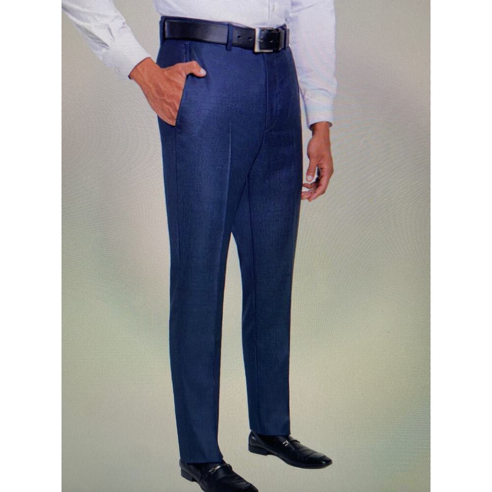 NWOT Santorelli Roma pants 36 in blue made in Italy